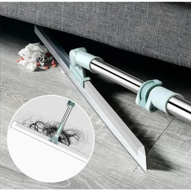 Magic Broom Sweeper – 180° Silicone Floor & Window Wiper