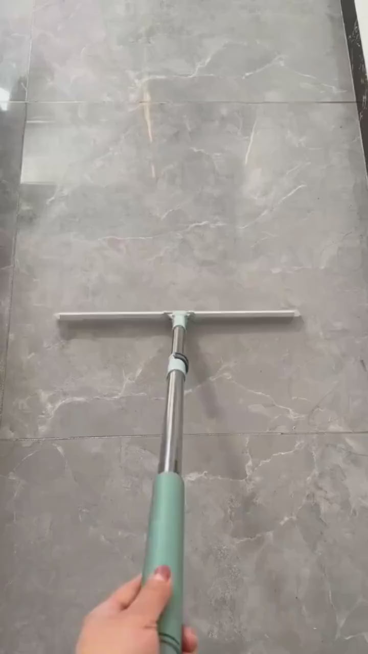 Magic Broom Sweeper – 180° Silicone Floor & Window Wiper